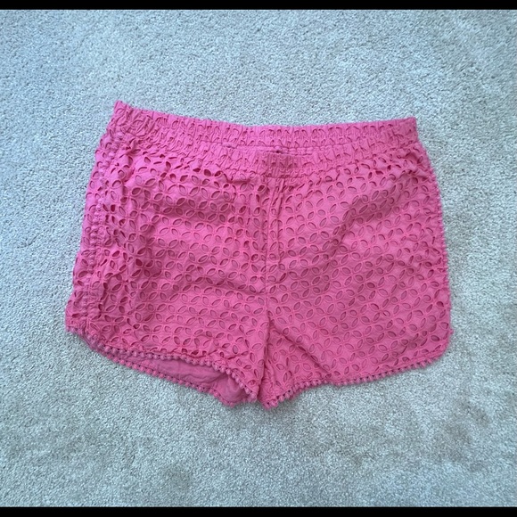 Lilly pulitzer For Target pink Eyelet shorts - Picture 1 of 2